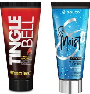 Soleo Tingle Bell + So Moist Po Opalaniu Gratis - Balsamy i kremy do opalania - miniaturka - grafika 1