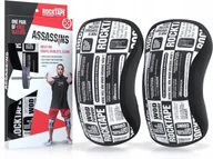 Ochraniacze - Rocktape Spódnica Tape unisex Assassins Knee Sleeves Manifesto 5 MM ochraniacz na kolano, biały, XS 1801-MAN-5XS - miniaturka - grafika 1
