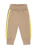 Spodenki dla niemowląt - Steiff Spodnie dresowe w kolorze beżowym - miniaturka - grafika 1