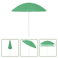 Parasole ogrodowe - The Living Store Parasol plażowy w hawajskim stylu - zielony - 300 cm - Parasol Ogrodowy - miniaturka - grafika 1