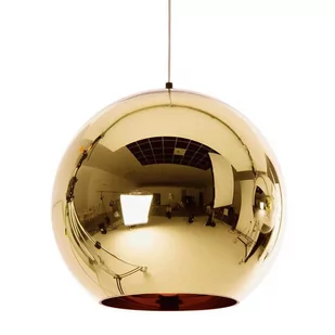 Step into Design Lampa wisząca MIRROR GLOW M złota 30 cm ST-9021-m-gold Step into Design żyrandol ST-9021-m-gold - Lampy sufitowe - miniaturka - grafika 1