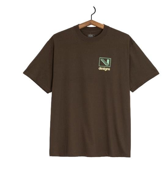 T-shirt Męski VANS Art Production SS Coal Brown VN000PBVEMP1 XS