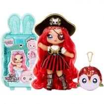 MGA Entertainment NaNaNa Surprise NaNaNa Surprise Sparkle Laleczka Becky Buckaneer Papuga Cekinowy Pom 573999 0000044139 - Lalki dla dziewczynek - miniaturka - grafika 1