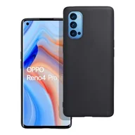 Etui i futerały do telefonów - OEM Futerał matt do oppo reno 4 pro 5g czarny - miniaturka - grafika 1