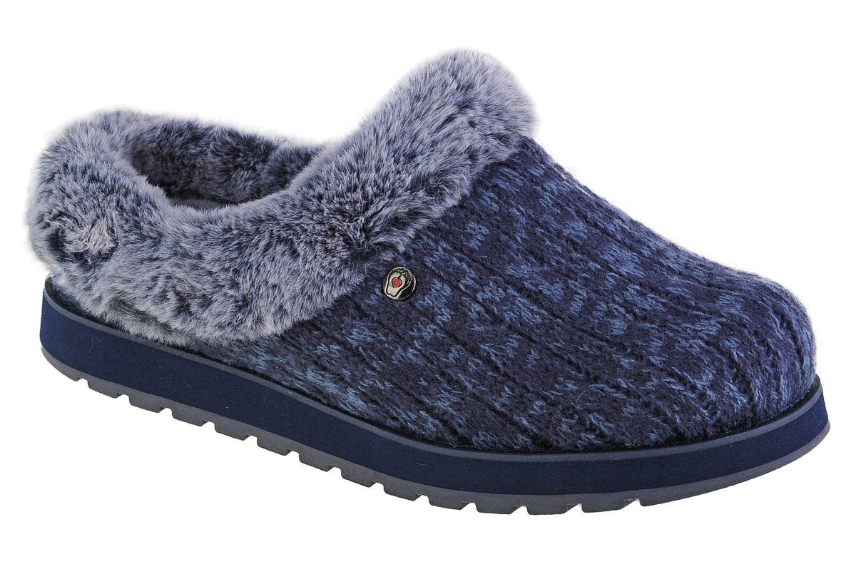 Skechers Keepsakes - Ice Angel 31204-Nvbl, Damskie, Kapcie, Granatowy