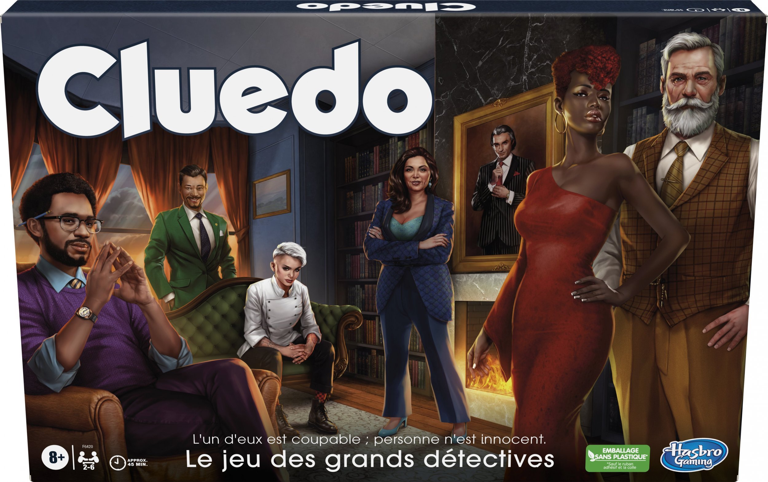 Hasbro CLUEDO Board game Classic in Finnish lang.