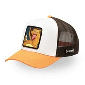 Czapki i chusty sportowe męskie - Czapka z daszkiem Capslab Pokemon Charizard biało/pomarańczowa uniwersalny - miniaturka - grafika 1