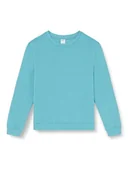Bluzy dla dziewczynek - Mukua Avalon Kids Bluza dziecięca z okrągłym dekoltem; kolor turkusowy; rozmiar 9/11 - miniaturka - grafika 1