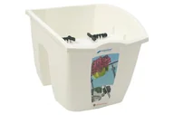 Donice - Prosperplast CROWN 240mm BIAŁA (S449) PDCRO240-S449 [2442982] - miniaturka - grafika 1