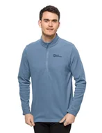 Swetry męskie - Jack Wolfskin Taunus Hz M sweter męski, niebieski, M - miniaturka - grafika 1