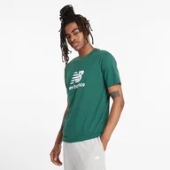 Koszulki męskie - Koszulka męska New Balance MT41502NWG  zielona - miniaturka - grafika 1