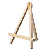 Pozostałe akcesoria dla plastyków - SZTALUGA MALARSKA DREWNIANA MINI MAŁA NA BIURKO TRÓJNOŻNA POLSKA PRODUKCJA - miniaturka - grafika 1