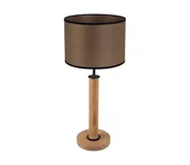 Lampy stojące - Spot-Light 7017400811552 - Lampa stołowa BENITA 1xE27/60W/230V dąb - miniaturka - grafika 1