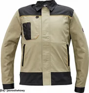 Odzież robocza - CERVA CREMORNE kurtka - męska kurtka robocza z wytrzymałej tkaniny, 60% bawełna, 40% poliester - jasnooliwkowy 58 - miniaturka - grafika 1