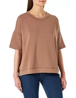 Koszulki i topy damskie - bugatti T-shirt damski, brązowy, XS - miniaturka - grafika 1