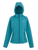 Kurtki i kamizelki sportowe damskie - Regatta Kurtka softshellowa "Arec III" w kolorze turkusowym - miniaturka - grafika 1