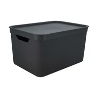 Pudła i pojemniki do przechowywania - Pudełko z pokrywą 16 l 36.5 x 20.5 x 26.8 Rotho Jive - miniaturka - grafika 1