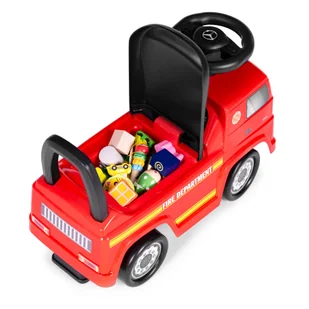 Auto MERCEDES jeździk pchacz Wóz strażacki - Chodziki - miniaturka - grafika 6