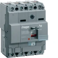 Wyłączniki światła i elektryczne - Hager Wyłącznik mocy 100A 4P 25kA x160 HHA101H HHA101H - miniaturka - grafika 1