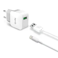 Ładowarki do telefonów - Celly Ładowarka sieciowa 2.4A/1 USB Z MFI Licencja TCUSBLIGHT - miniaturka - grafika 1