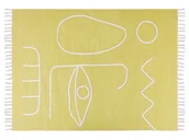 Dywany - Dywan 140 x 200 cm żółty YAVU - miniaturka - grafika 1