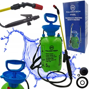 OPRYSKIWACZ CIŚNIENIOWY 5L RĘCZNY OGRODOWY MOCNY WYTRZYMAŁY REGULACJA LANCA - Opryskiwacze OPRYSKIWACZ CIŚNIENIOWY 5L RĘCZNY OGRODOWY MOCNY WYTRZYMAŁY REGULACJA LANCA - Opryskiwacze - miniaturka - grafika 1