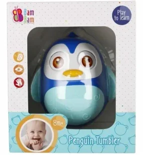 Wańka wstańka pingwinek BAM BAM - BAM BAM - Zabawki interaktywne dla dzieci - miniaturka - grafika 1