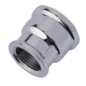 Akcesoria hydrauliczne - Invena Mufa redukcyjna chrom 1/2" x 3/8" - miniaturka - grafika 1