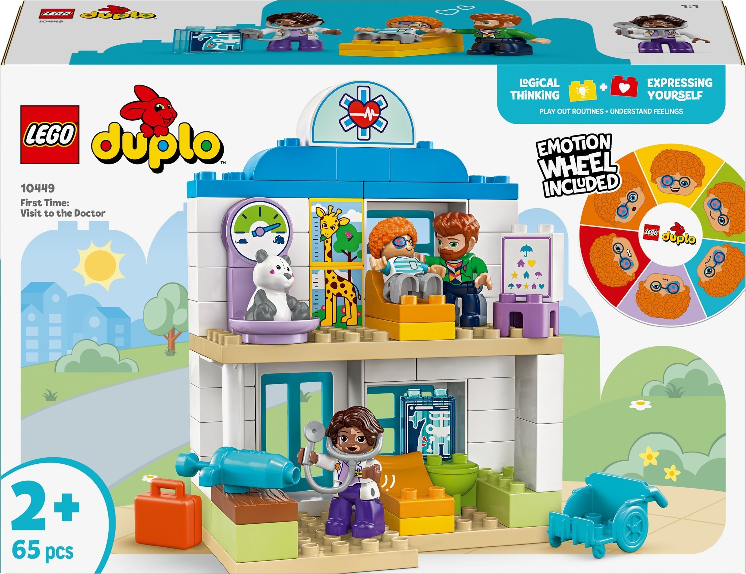 LEGO Duplo Pierwszy raz: Wizyta u lekarza 2 szt. 10449
