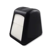 Dozowniki papieru i mydła dla firm - Dozownik do serwetek 17x17cm czarny Clarina - miniaturka - grafika 1