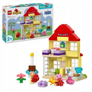 LEGO Duplo - Urodziny Zabawa Urodzinowy domek Świnki Peppy ZESTAW LEGO PREZENT DLA CHŁOPCA DZIEWCZYNKI DZIECI - Klocki LEGO Duplo - Urodziny Zabawa Urodzinowy domek Świnki Peppy ZESTAW LEGO PREZENT DLA CHŁOPCA DZIEWCZYNKI DZIECI - Klocki - miniaturka - grafika 1