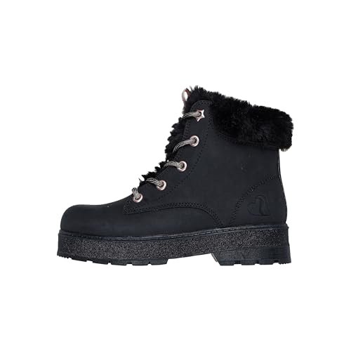 Skechers Modne buty dziewczęce Street Glitz, Czarny, 12.5 UK