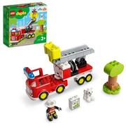 Klocki - LEGO DUPLO Wóz strażacki 10969 - miniaturka - grafika 1