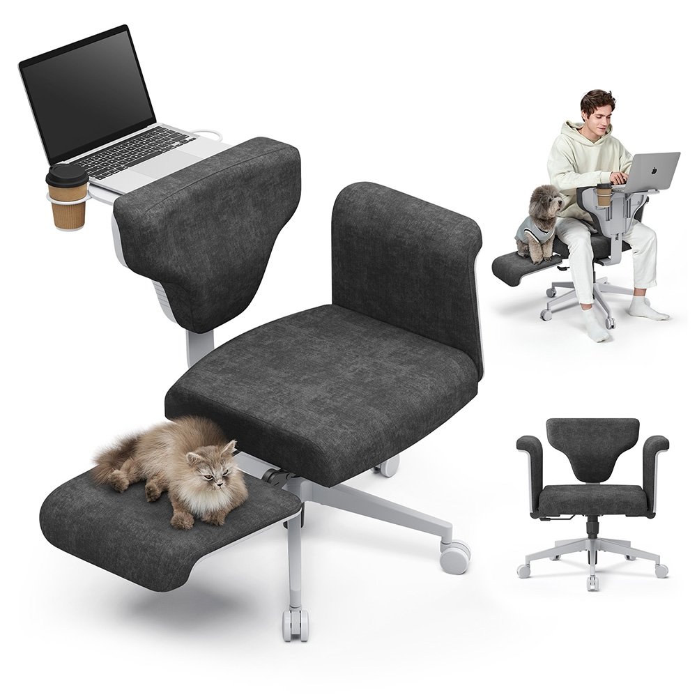 Newtral FB-DG Freedom-X Multi-Posture Chair with Armrest - Dark Grey