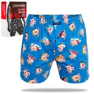Majtki męskie - CORNETTE Bokserki Męskie CLASSIC 001/170 Bawełniane Rozmiar XL - miniaturka - grafika 1