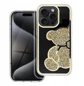 Etui i futerały do telefonów - Futerał TEDDY BEAR do IPHONE 17 Air złoty - miniaturka - grafika 1