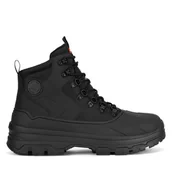 Botki męskie - Trzewiki Hunter MFS1000PTP Czarny - miniaturka - grafika 1
