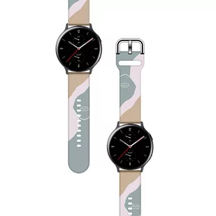 Strap Moro opaska do Samsung Galaxy Watch 42mm silikonowy pasek bransoletka do zegarka wzór 17 - Etui i futerały do telefonów - miniaturka - grafika 1