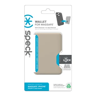 Portfel SPECK ClickLock Wallet For MagSafe Beżowy - Etui i futerały do telefonów - miniaturka - grafika 13