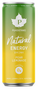 Soki i napoje niegazowane - Puhdistamo Naturalny Napój Energetyczny Gruszka Lemonde, Napój Energetyczny, Gruszka, 330 ml - miniaturka - grafika 1