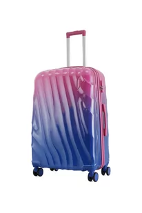 Duża twarda walizka 104 L - 53,5x29x77cm PC+ABS - Walizki - miniaturka - grafika 1
