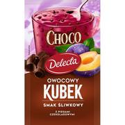 Kisiel - Delecta Owocowy Kubek Choco Kisiel o smaku śliwkowym 32 g - miniaturka - grafika 1