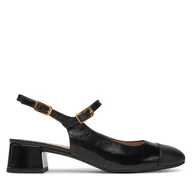 Czółenka - Sandały Unisa Jumis Gia Nto Czarny - miniaturka - grafika 1