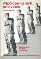Książki o kulturze i sztuce - Współczesna myśl estetyczna - miniaturka - grafika 1