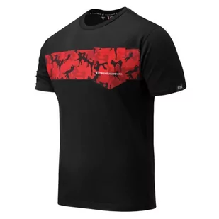 Extreme Hobby T-Shirt Koszulka Combat Game Black/Red - Koszulki sportowe męskie - miniaturka - grafika 1
