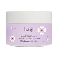 Peelingi do ciała - Hagi Biały Bukiet Naturalny Peeling cukrowy do ciała - miniaturka - grafika 1