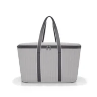Torby i wózki na zakupy - Torba coolerbag, herringbone grey RUH7074 - miniaturka - grafika 1