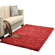 Dywany - Dywan Shaggy Strado 60x90 BloodyRed (Czerwony) - miniaturka - grafika 1