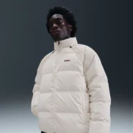 Kurtki i kamizelki sportowe męskie - Męska kurtka puchowa Therma-FIT LeBron - Biel - Nike - miniaturka - grafika 1
