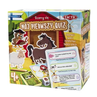Tactic Mój Pierwszy Quiz - Gry planszowe - miniaturka - grafika 1